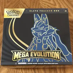 Pokemon - Mega Evolution Lucario Elite Trainer Box (ETB) - Factory Sealed - Image 1