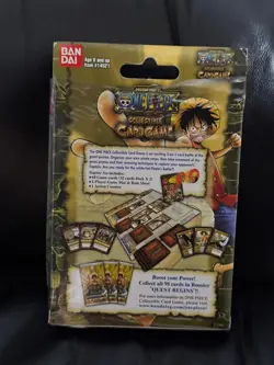 2005 Bandai Vintage One Piece CCG The Quest Begins Sealed Starter Deck English - Image 2