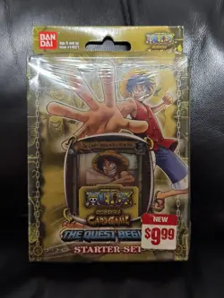 2005 Bandai Vintage One Piece CCG The Quest Begins Sealed Starter Deck English - Image 3