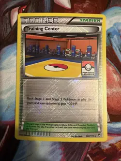 Training Center - (Pokemon League) 102/111 League & Championship Card Stamped - Image 1