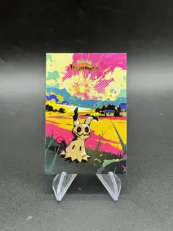 Mimikyu Fields Cracked Ice Pokemon Halloween Database Card 8 Peru Us Seller - Image 1