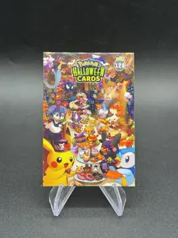 Pokemon Pikachu Snorlax Holo Collectoons Halloween Card 128 Peru US Seller - Image 1