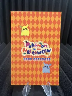 Pumpkaboo - Cracked Ice Holo - Card Database Halloween 2024 - Pokemon Card NM - Image 2