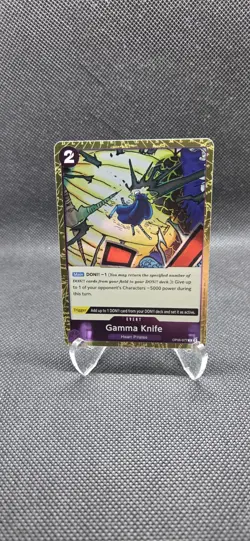 OP05-077 Gamma Knife Common English One Piece TCG Card x4 - Image 1