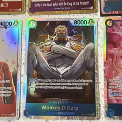 Bandai One Piece Card Game OP01 OP11 OP12 Lot 20 Foil Character Law Luffy - Image 5