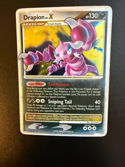 Drapion LV.X NM Platinum 123/127 Pokemon TCG Holo Ultra Rare Card Lv. X 123/127 - Image 2