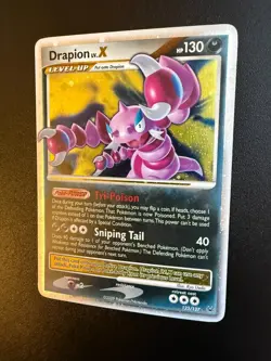 Drapion LV.X NM Platinum 123/127 Pokemon TCG Holo Ultra Rare Card Lv. X 123/127 - Image 3