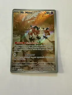 Mr. Mime 179/165 Scarlet & Violet 151 Set Pokemon Card - Image 1