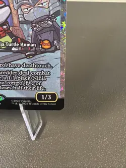 MTG Dark Leo & Shredder - Fracture Foil - Showcase, NM-Mint, English TMNT - Image 4