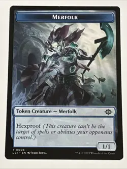 MTG Commander: The Lost Caverns of Ixalan Boar/Merfolk Token 0009/0005 NM - Image 2