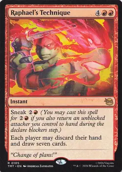 Raphael's Technique Teenage Mutant Ninja Turtles Regular - Image 1