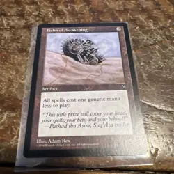 Helm of Awakening Visions Magic the Gathering 1996 - Image 1