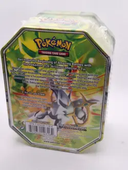 NEW Pokemon TIN BOX ( ARCEUS LV.X 120 HP + 4 Booster ) TIN 2009 - Image 5