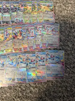 Pokemon TCG 26 Card Lot of Eeveelutions EX's Japanese NM - Image 4