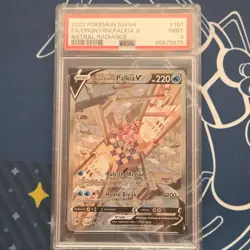 Pokemon Origin Forme Palkia V Full Art PSA 9 Astral Radiance - Image 2