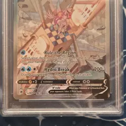 Pokemon Origin Forme Palkia V Full Art PSA 9 Astral Radiance - Image 3