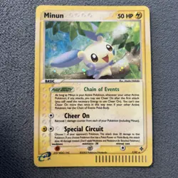 Minun 7/97 Ex Dragon Holo Rare 2003 Pokemon TCG NM - Image 1