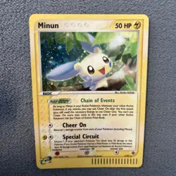 Minun 7/97 Ex Dragon Holo Rare 2003 Pokemon TCG NM - Image 3