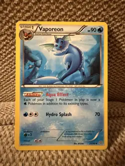 Vaporeon - 22/98 - Uncommon English Pokemon Ancient Origins - Image 1