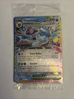 Glaceon ex 026/131 Surprise Box Stamped Promo Prismatic Evolutions Sealed - Image 1