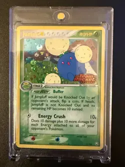POKEMON TCG JUMPLUFF 11/109 TEAM ROCKET RETURNS STAMPED REVERSE HOLO EN LP - Image 1