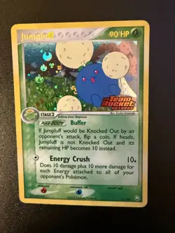 POKEMON TCG JUMPLUFF 11/109 TEAM ROCKET RETURNS STAMPED REVERSE HOLO EN LP - Image 2