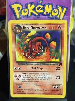 Dark Charmeleon 32/82 & Charmeleon 24/102 Base Set 1999 Pokemon - Image 4