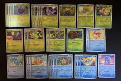 Pokemon Scarlet & Violet 151 Bulk Lot - 88 Holos, 187 Reverse Holo, 788 C/UC - Image 5