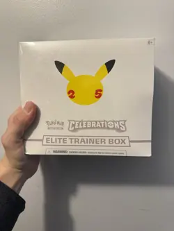 Pokemon TCG: 25th Anniversary Celebrations Elite Trainer Box (2021) 820650809439 - Image 1