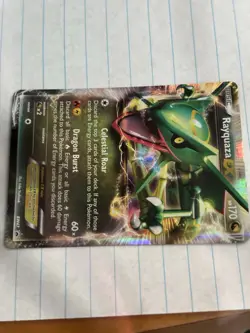 Pokemon TCG Rayquaza EX Full Art Holo Promo Black & White BW47 Basic HP170 - Image 3