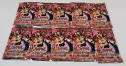 Sealed Pharaoh's Servant Booster Pack English Unlimited Yu-Gi-Oh Lot of 10 TCG - Image 1
