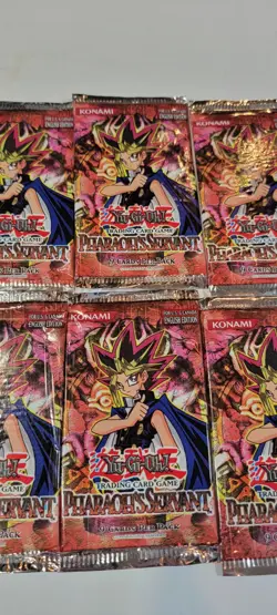 Sealed Pharaoh's Servant Booster Pack English Unlimited Yu-Gi-Oh Lot of 10 TCG - Image 3