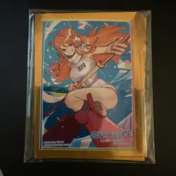 One Piece Card Official Champion Ship Nami 10 Sleeves 2025 Promotion Japan - Image 1