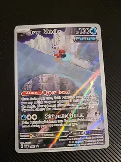 Iron Bundle SVP066 SVP 066- Scarlet & Violet Promo Ultra Rare Holo Card NM - Image 1