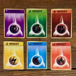 8x 1st Edition Pocket Monsters Energy Sets | 48 Cards | Pokemon 1996 | MINT - Image 1