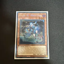 ALIN-EN023 Maliss P March Hare Secret Rare 1st Edition Yugioh Card NM - Image 1