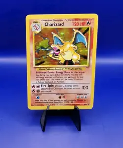 Charizard 4/102 Base Set Holo Rare Pokemon Card 1999 WOTC TCG Vintage Pokemon - Image 1