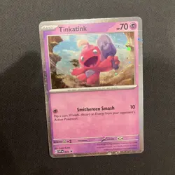 Tinkatink - 025 (Cosmo Holofoil) 025 Sv: Scarlet & Violet Promo Cards Holo - Image 1