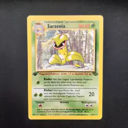 Pokemon TCG Karte - Sarzenia 30/64 Jungle Set 1. Edition Non-Holo deutsch NM - Image 3