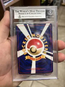 Japanese Meganium Holo Rare Neo Genesis #154 BGS 8.5 Pokemon Card Vintage PSA - Image 2