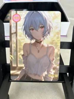 Rei Ayanami SSR-031 Neon Genesis Evangelion Stunning Girls Card - Image 1