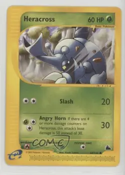 Heracross Pokemon e-Card Series Skyridge #64 2003 - Image 1