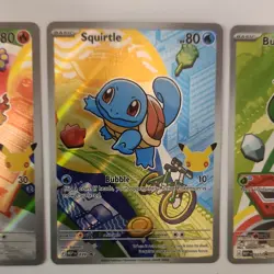 Pokemon TCG MEPI Charmander Squirtle Bulbasaur Holo Card Lot 3 English - Image 3