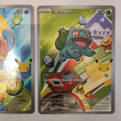 Pokemon TCG MEPI Charmander Squirtle Bulbasaur Holo Card Lot 3 English - Image 4