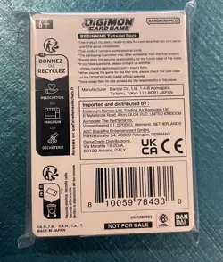 DIGIMON CARD GAME BEGINNING TUTORIAL DECK STILL SEALED - Image 2