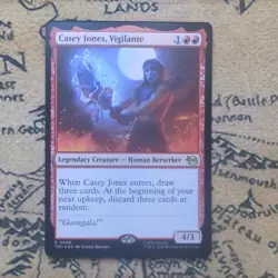 Casey Jones, Vigilante - 88 - MTG: Teenage Mutant Ninja Turtles - Rare - Foil - Image 1