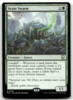 Scute Swarm #245 (LP) Modern Horizons 3 M3C Magic MTG - Image 1