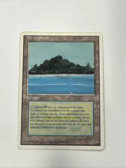 Tropical island French FWB HP - Dual land MTG - Image 1