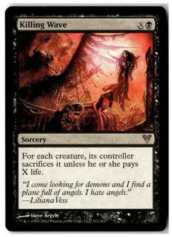 MTG Killing Wave - Avacyn Restored Heavily Played English Playset (x4) - Image 5
