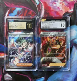 *STEAL* Pokemon CGC 10 Lot Lisia’s Appeal Pristine 10 + Mustard Full Art CGC 10 - Image 1